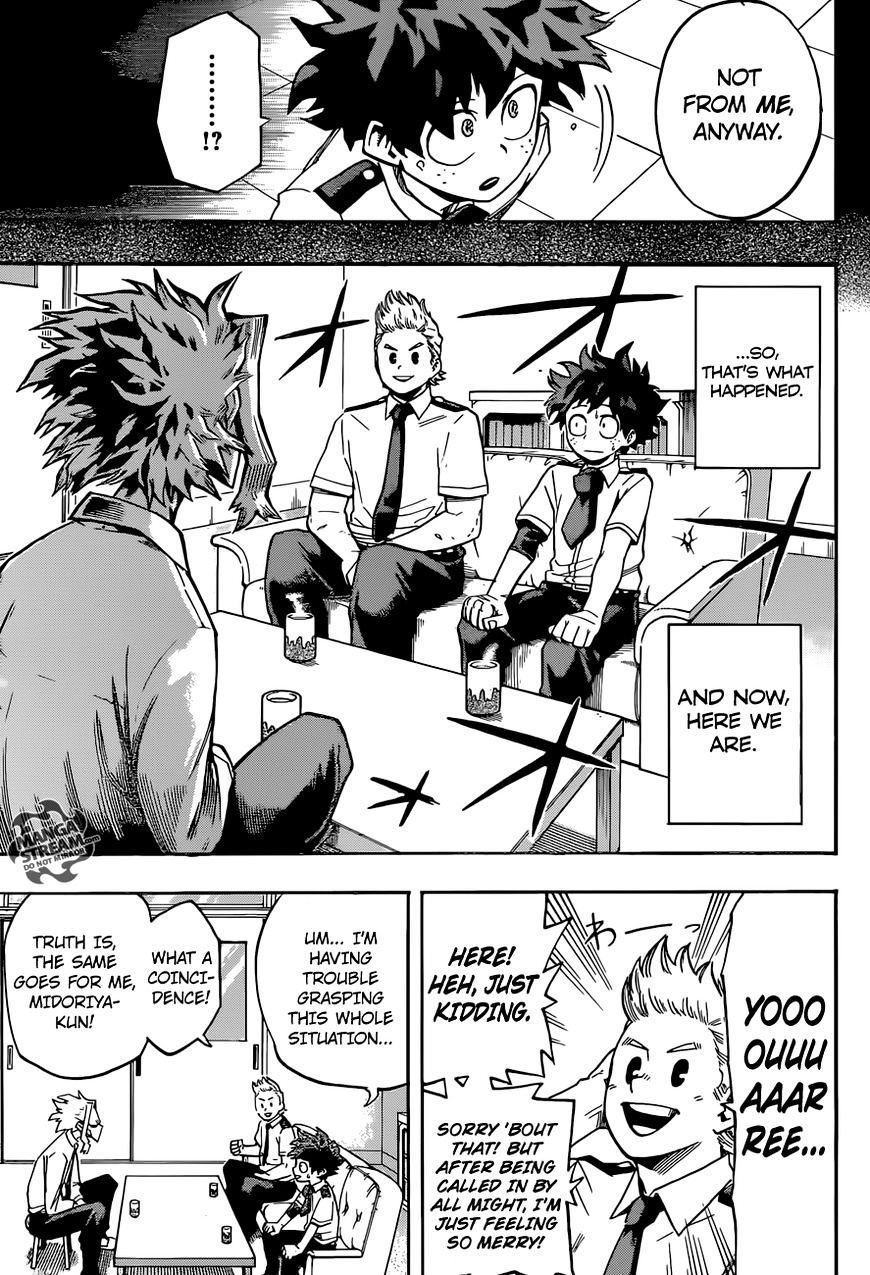 My Hero Academia, chapter 126