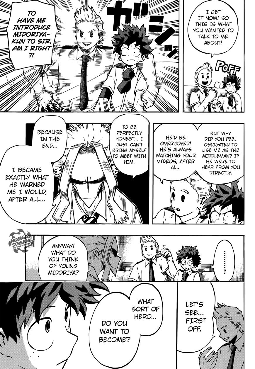 My Hero Academia, chapter 126