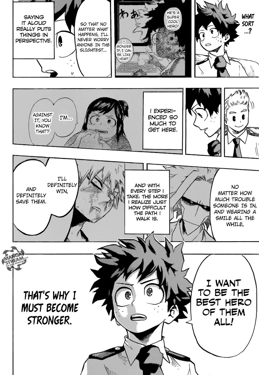 My Hero Academia, chapter 126