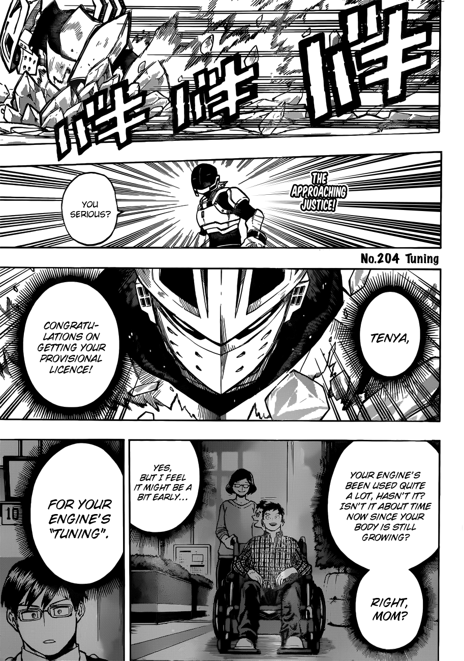 My Hero Academia, chapter 204