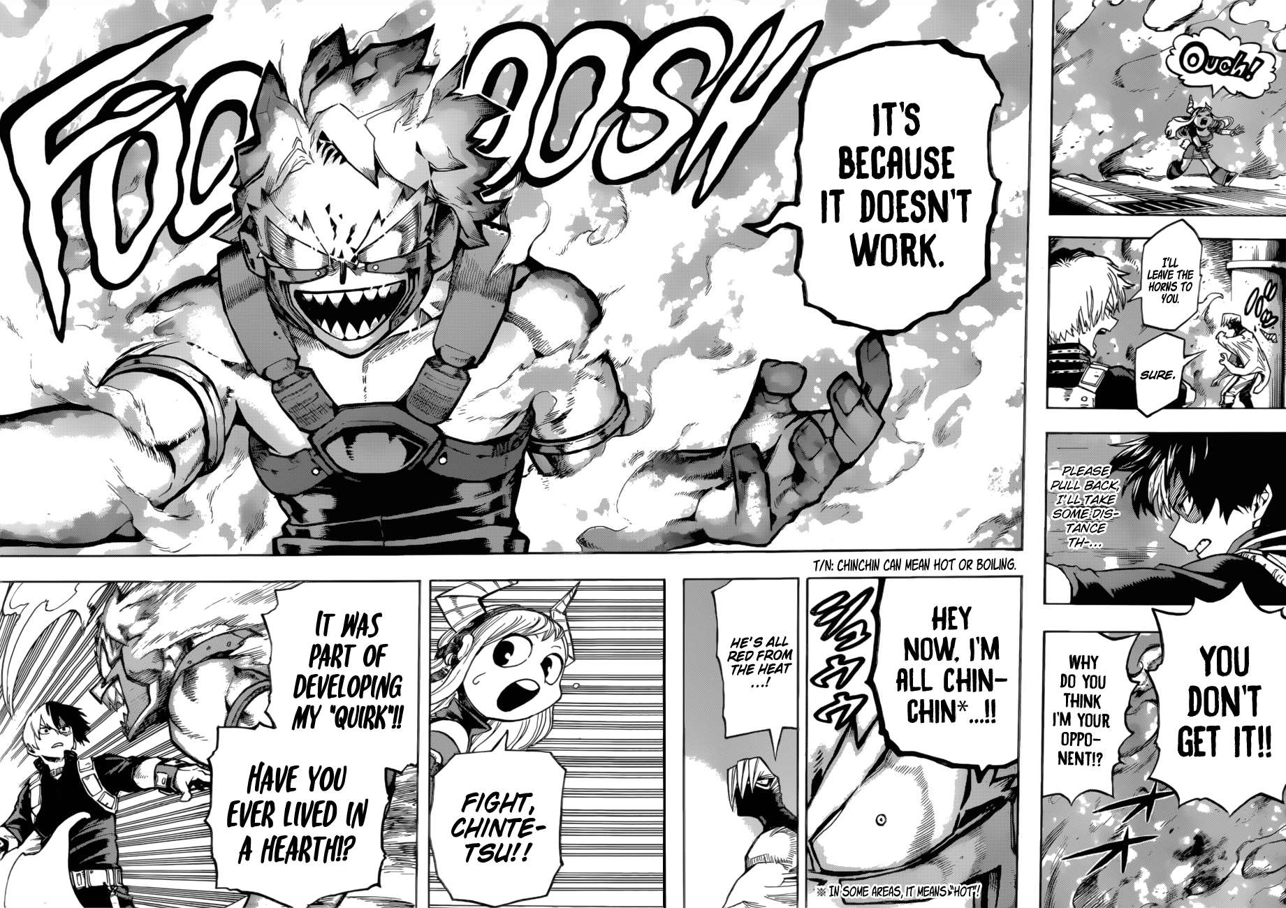 My Hero Academia, chapter 204