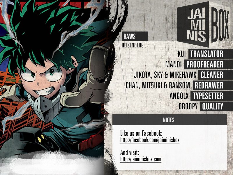 My Hero Academia, chapter 204