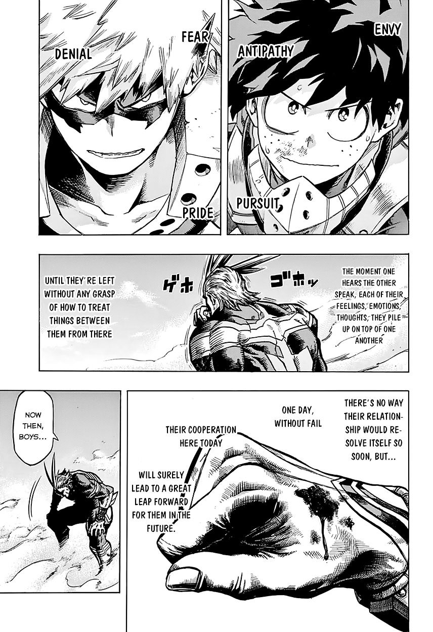 My Hero Academia, chapter 63