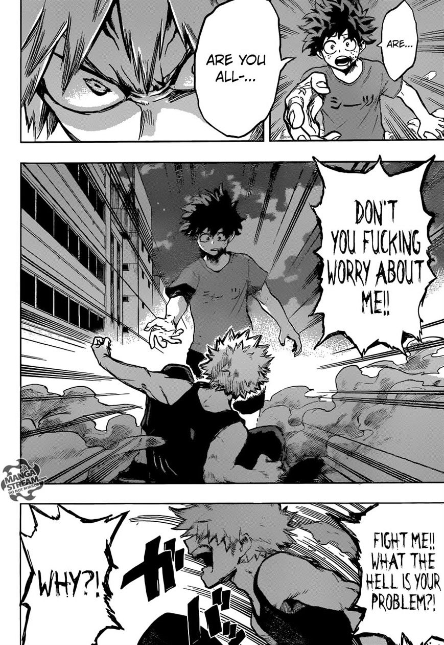 My Hero Academia, chapter 118