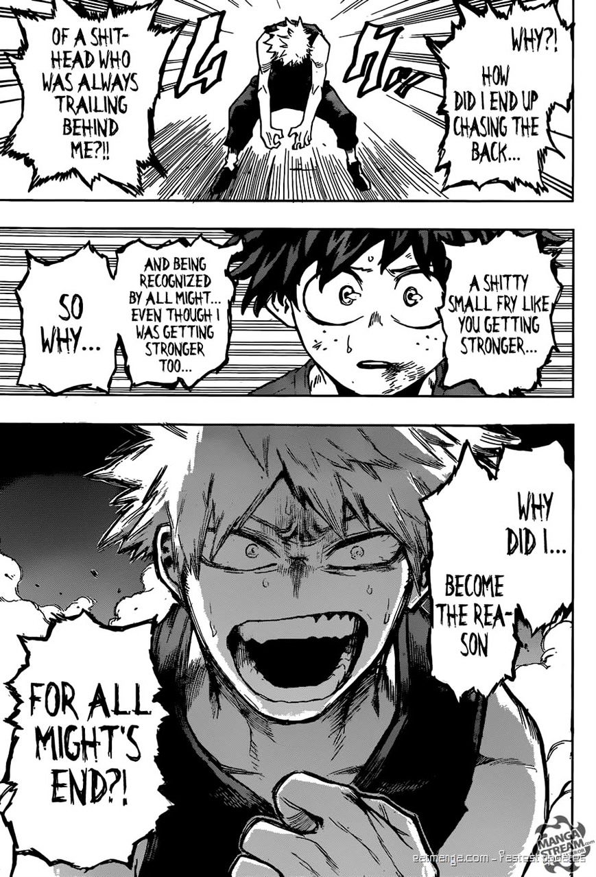 My Hero Academia, chapter 118