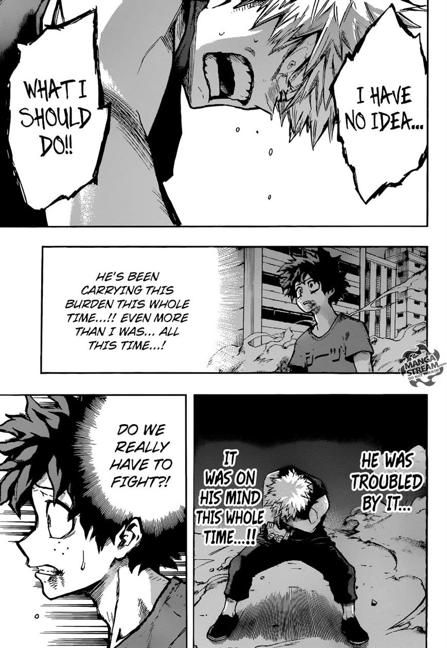 My Hero Academia, chapter 118