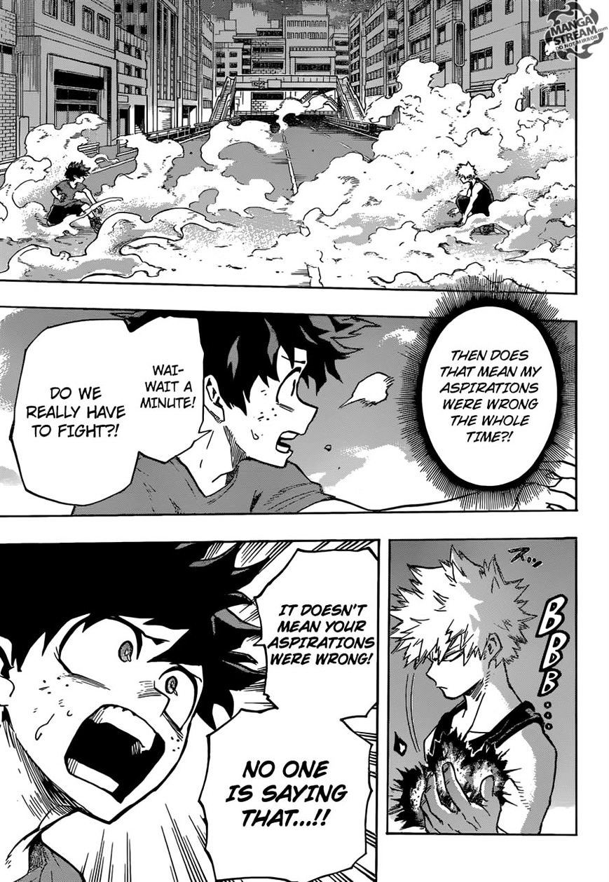 My Hero Academia, chapter 118