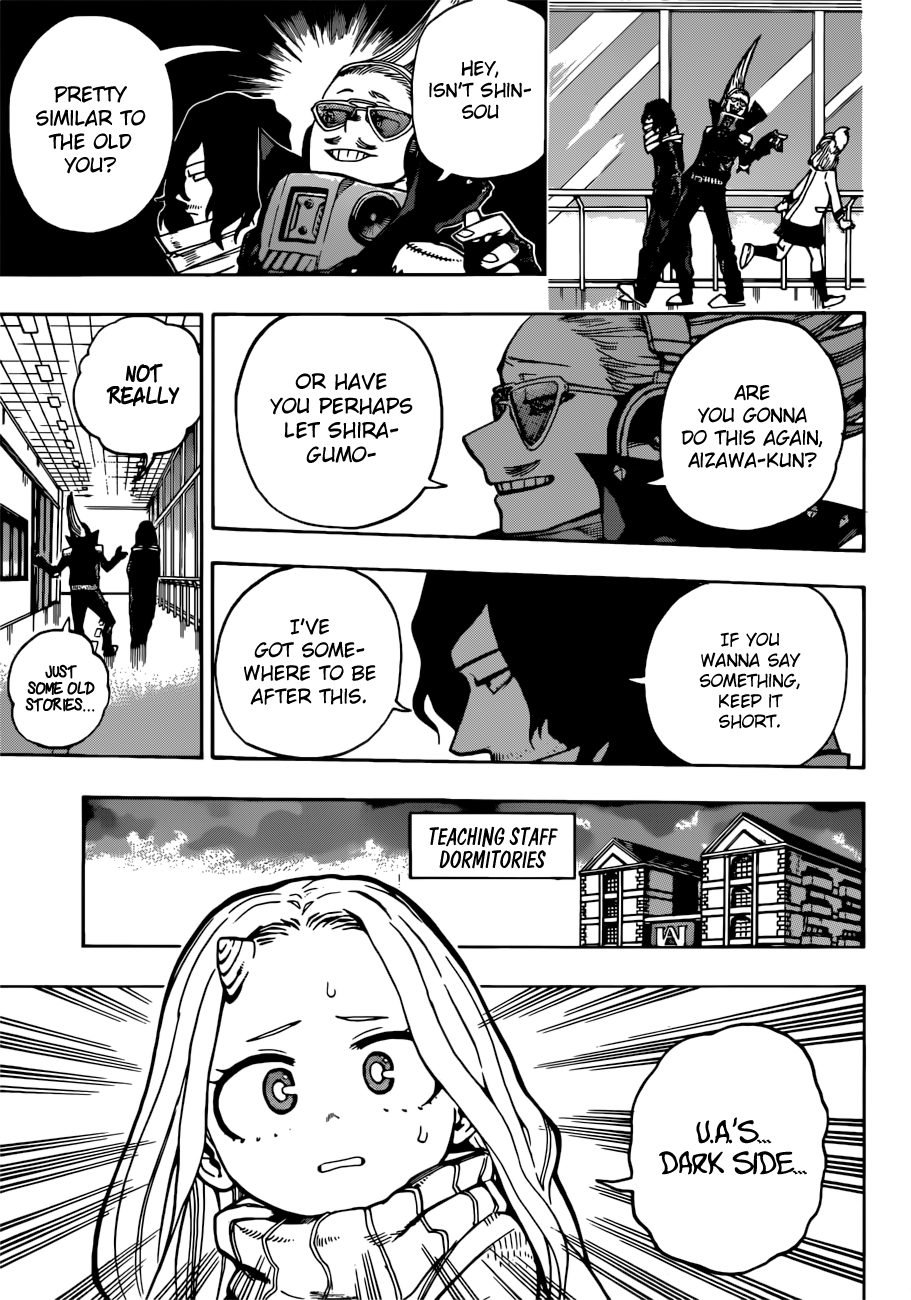 My Hero Academia, chapter 217