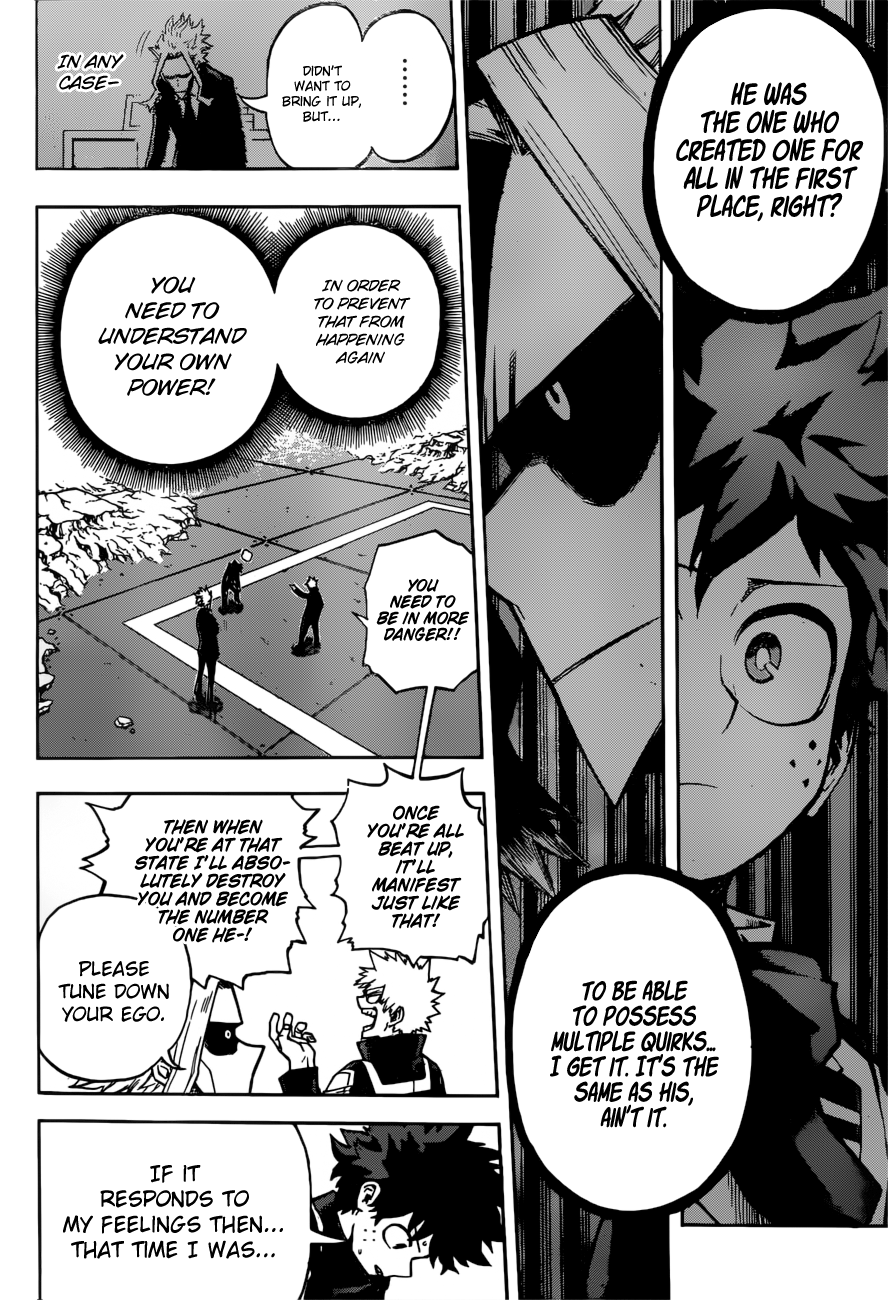 My Hero Academia, chapter 217