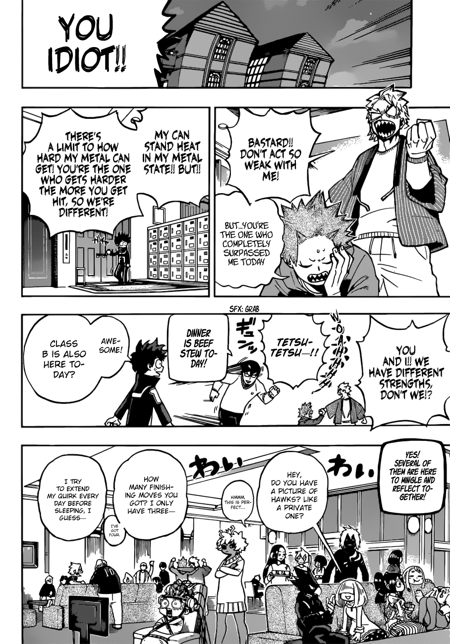 My Hero Academia, chapter 217