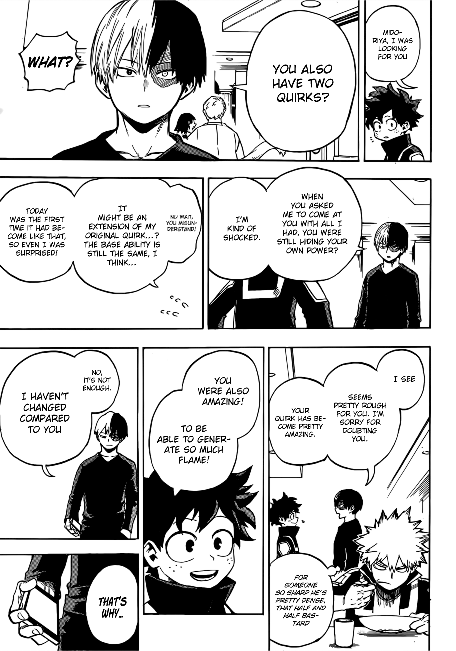 My Hero Academia, chapter 217