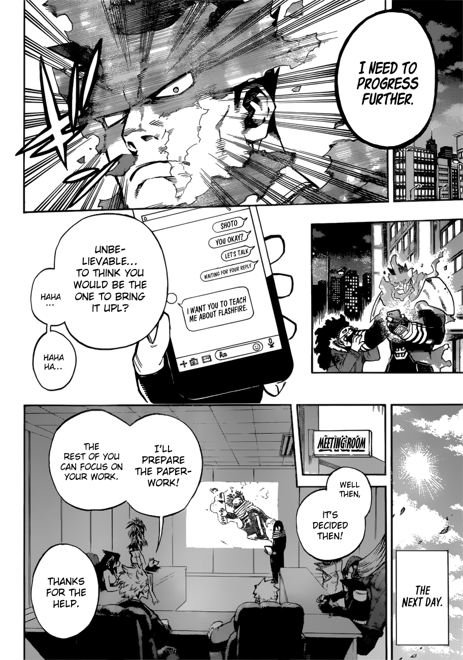 My Hero Academia, chapter 217