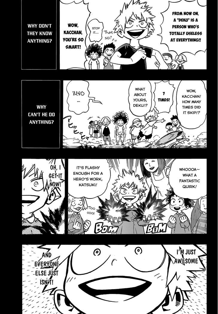 My Hero Academia, chapter 9