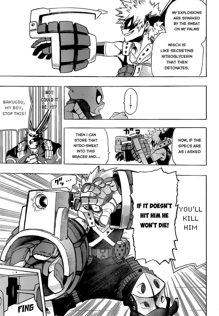 My Hero Academia, chapter 9