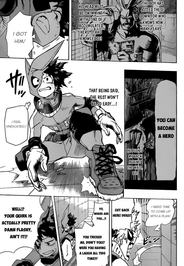 My Hero Academia, chapter 9