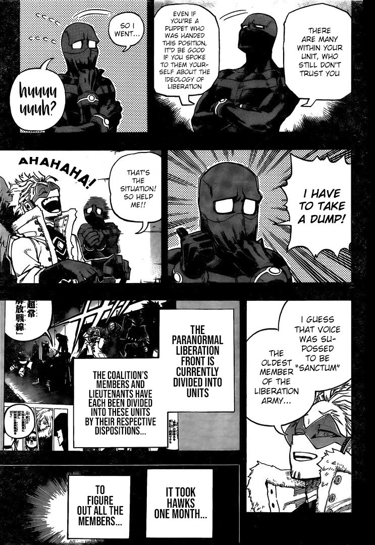 My Hero Academia, chapter 258