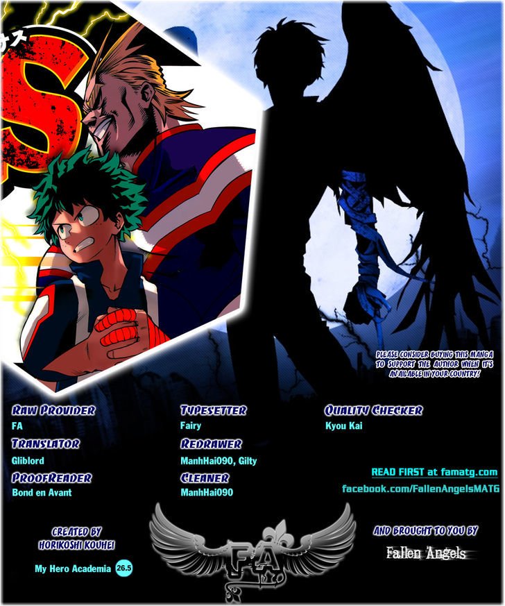 My Hero Academia, chapter 26.5