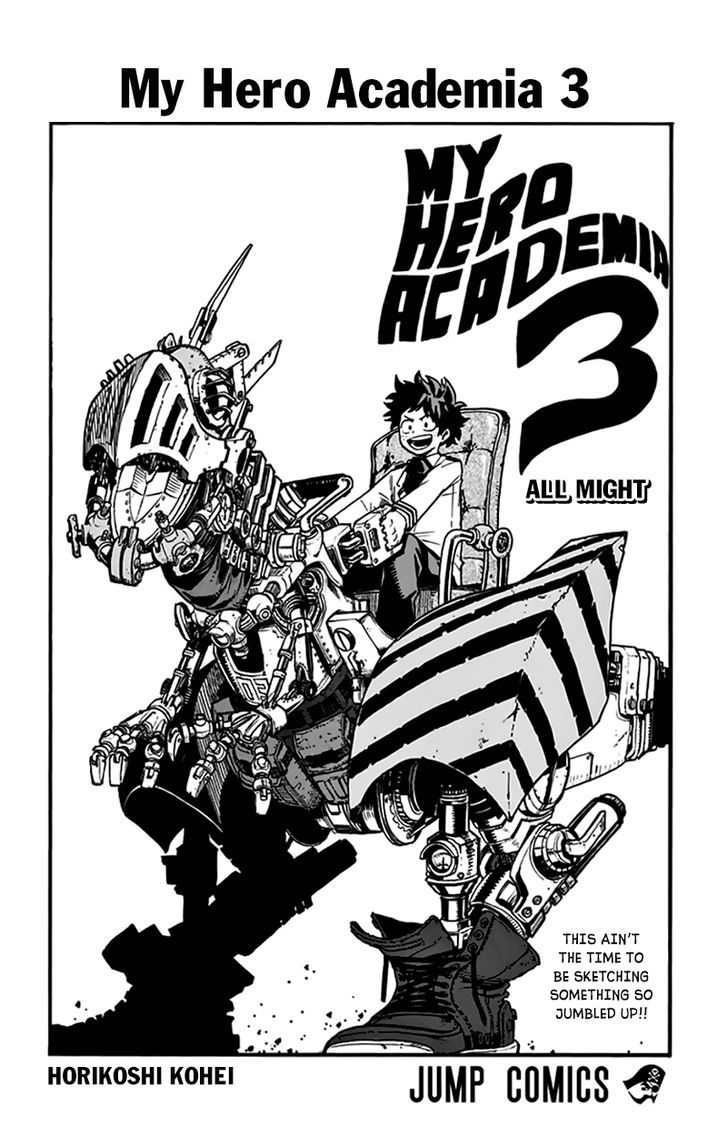 My Hero Academia, chapter 26.5