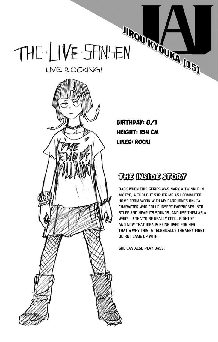 My Hero Academia, chapter 26.5