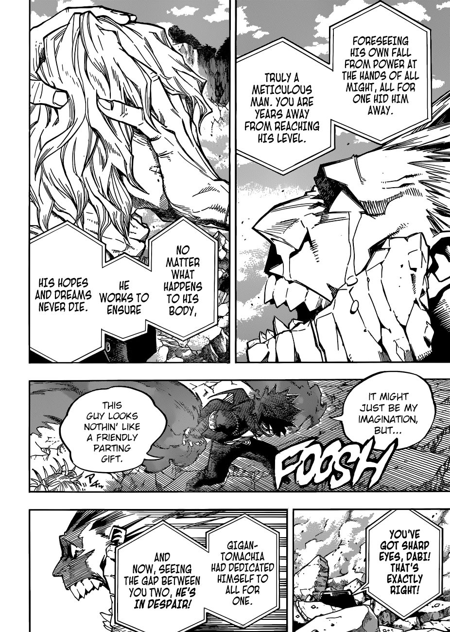 My Hero Academia, chapter 221