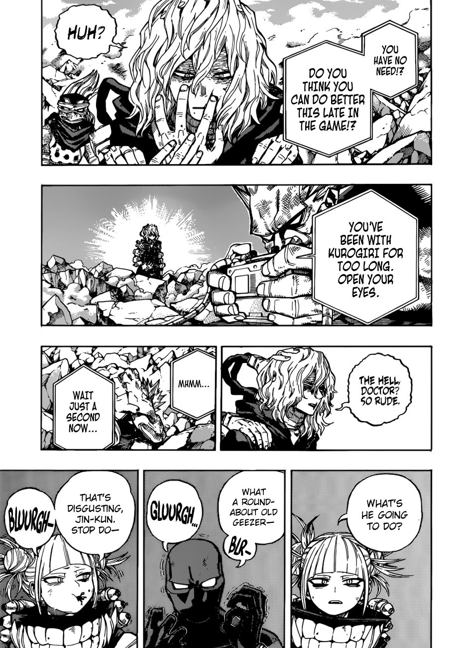 My Hero Academia, chapter 221