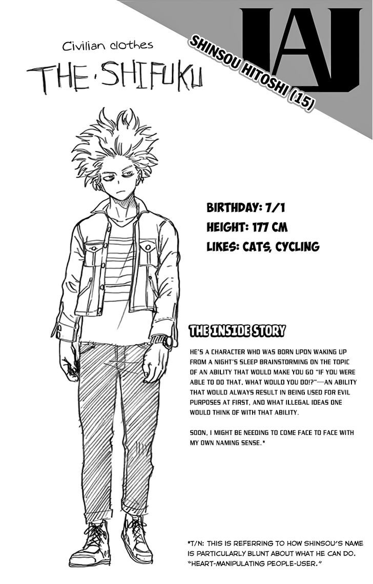 My Hero Academia, chapter 35.5