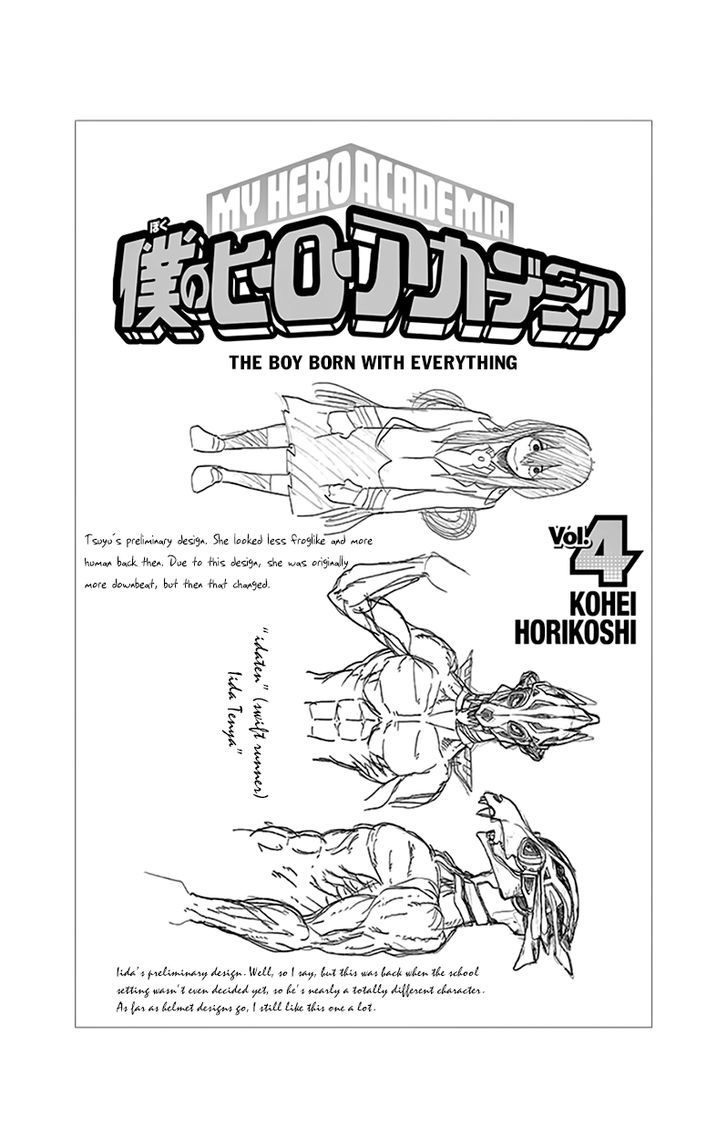 My Hero Academia, chapter 35.5