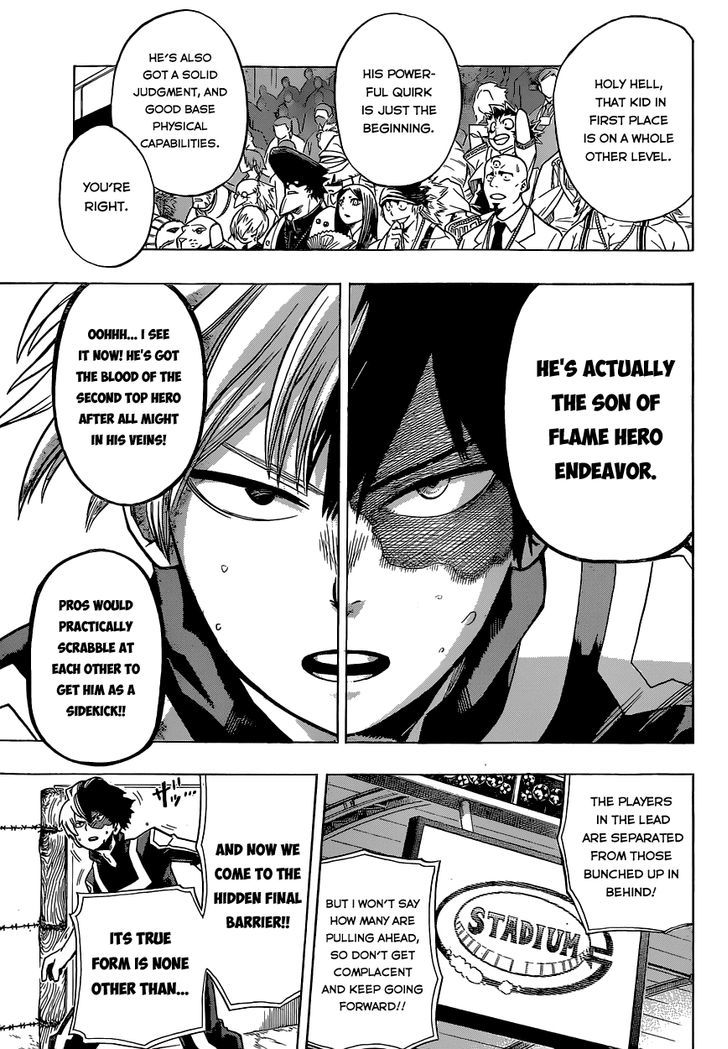 My Hero Academia, chapter 25