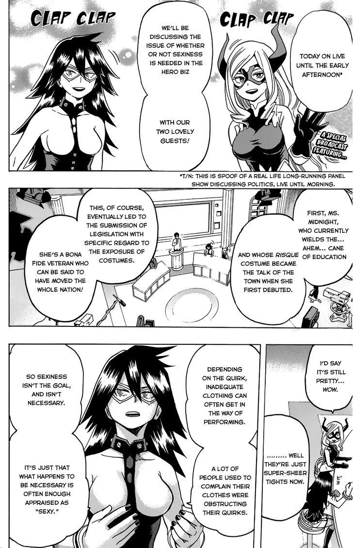 My Hero Academia, chapter 34.5