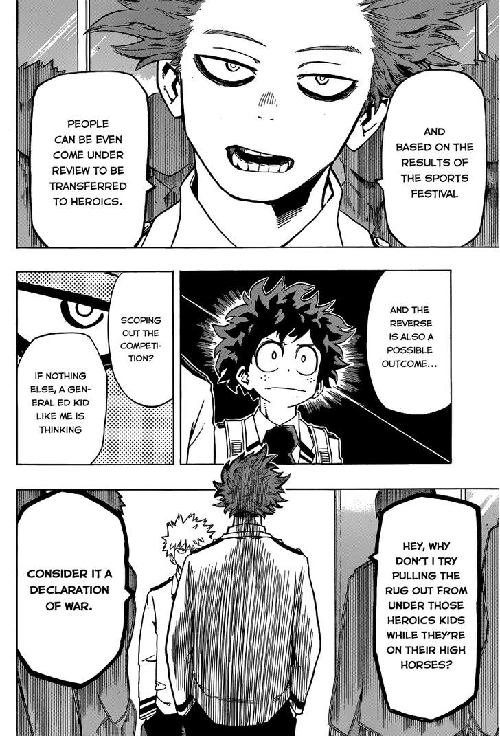 My Hero Academia, chapter 23