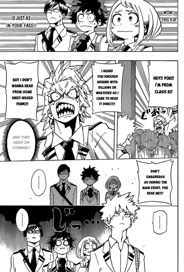 My Hero Academia, chapter 23