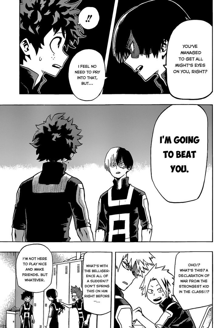 My Hero Academia, chapter 23