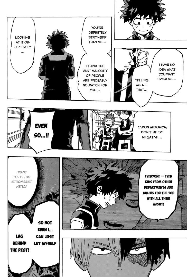 My Hero Academia, chapter 23