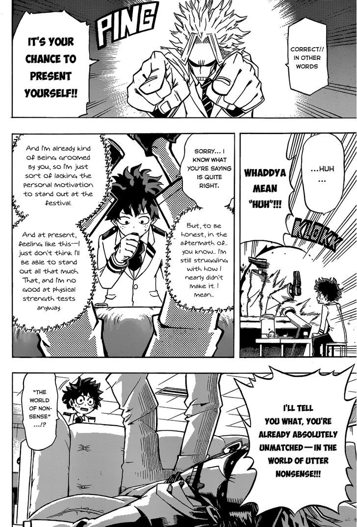 My Hero Academia, chapter 23