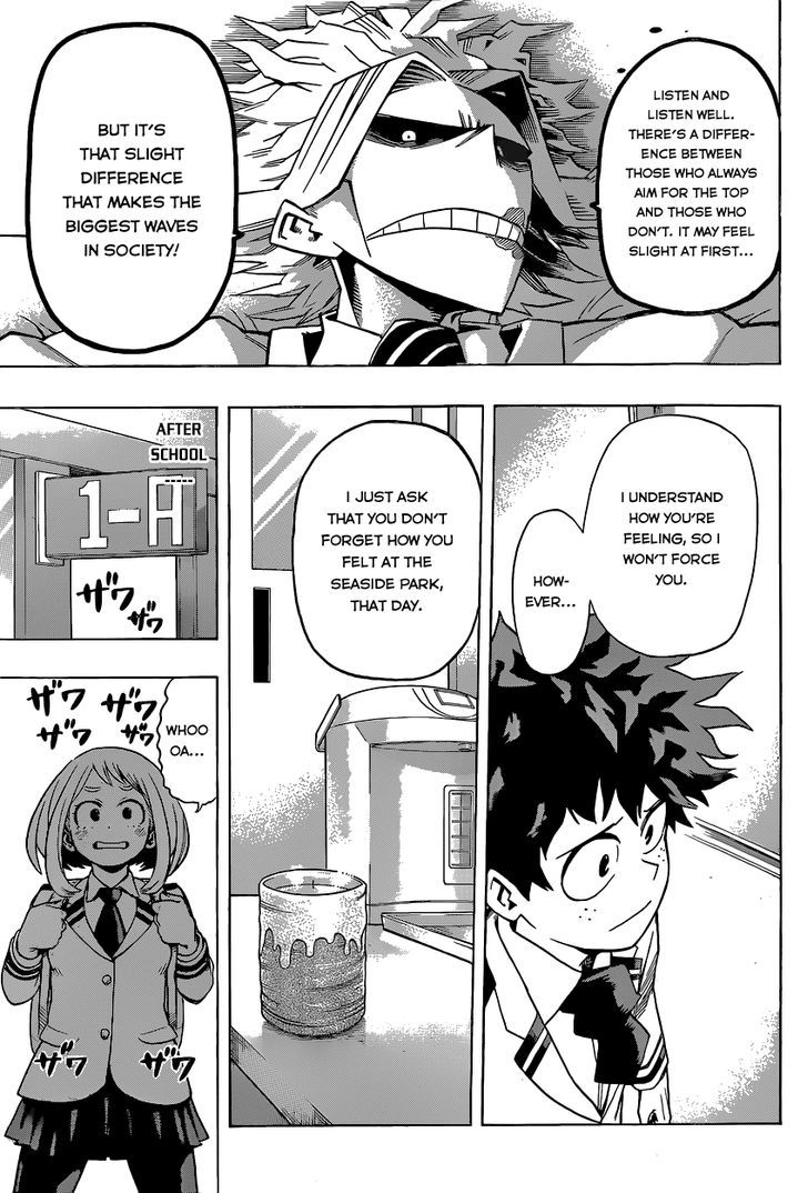 My Hero Academia, chapter 23