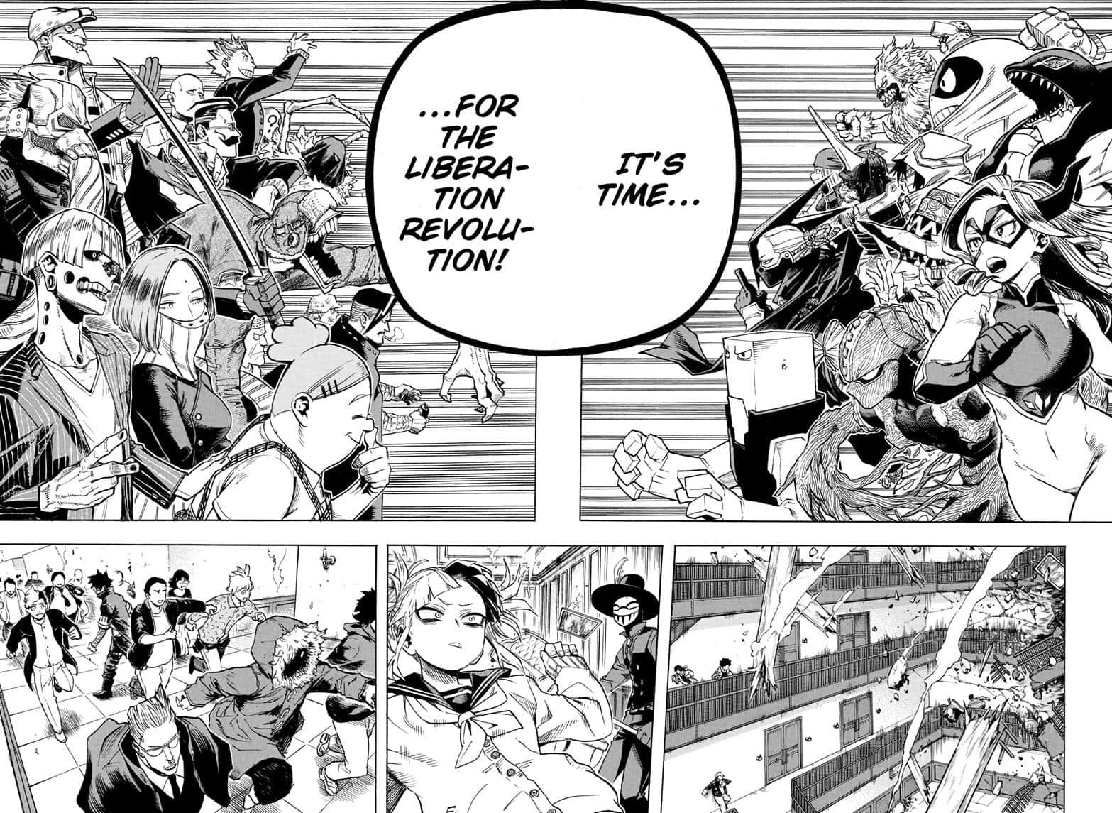 My Hero Academia, chapter 263