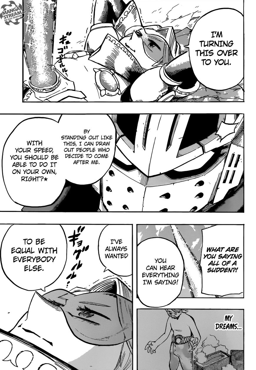 My Hero Academia, chapter 108