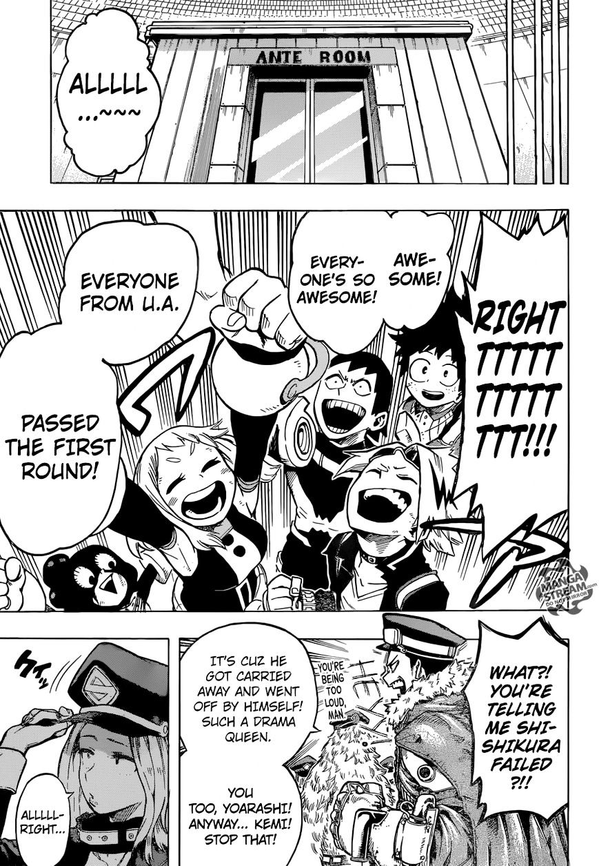 My Hero Academia, chapter 108