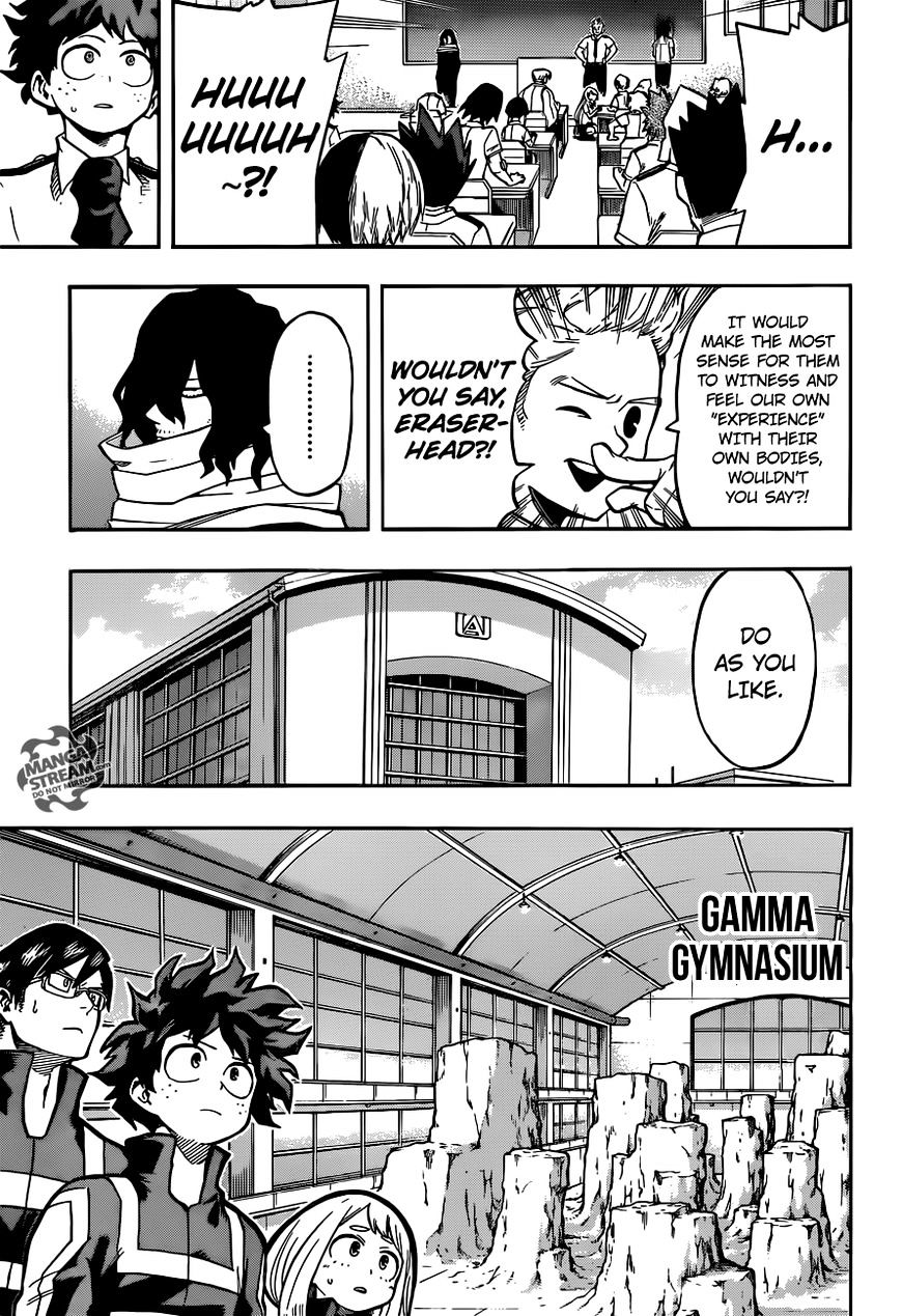 My Hero Academia, chapter 123