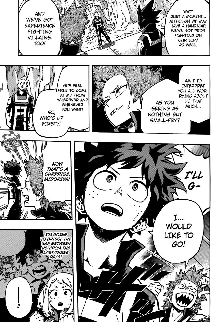 My Hero Academia, chapter 123