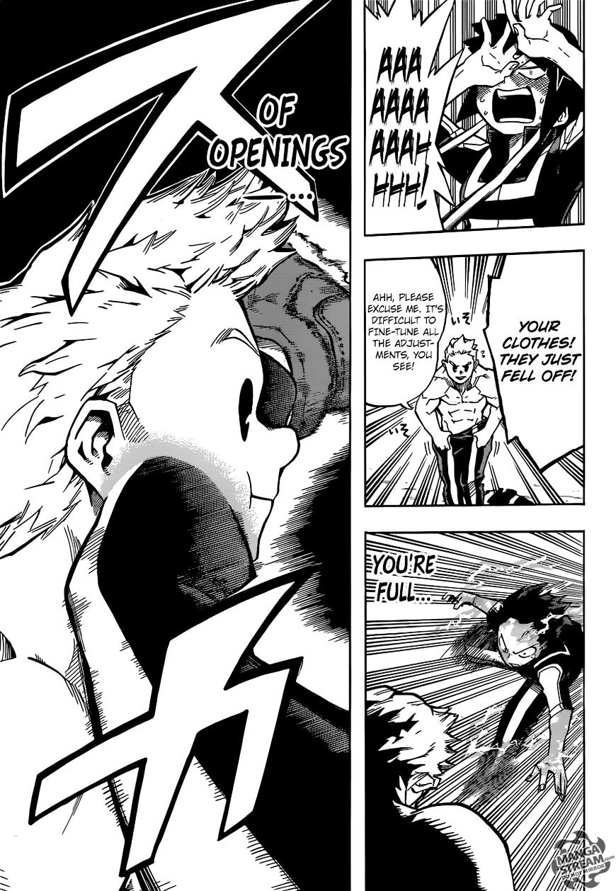 My Hero Academia, chapter 123