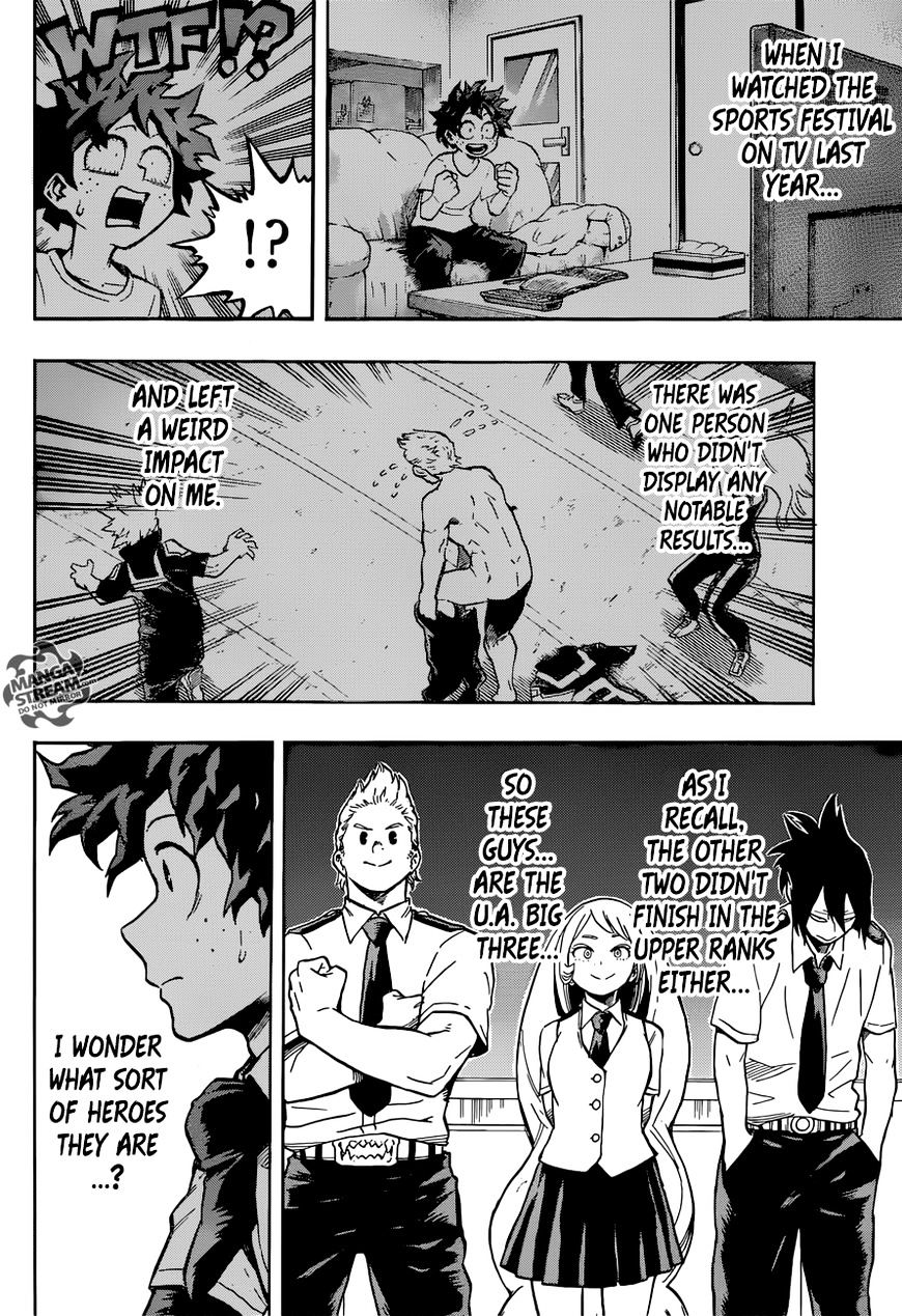 My Hero Academia, chapter 123