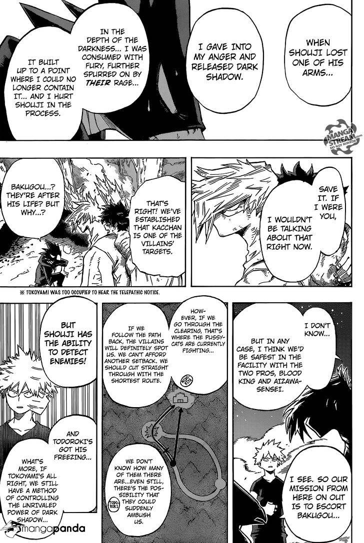 My Hero Academia, chapter 80