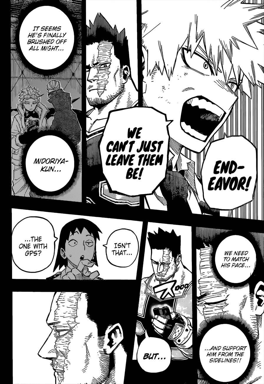 My Hero Academia, chapter 319