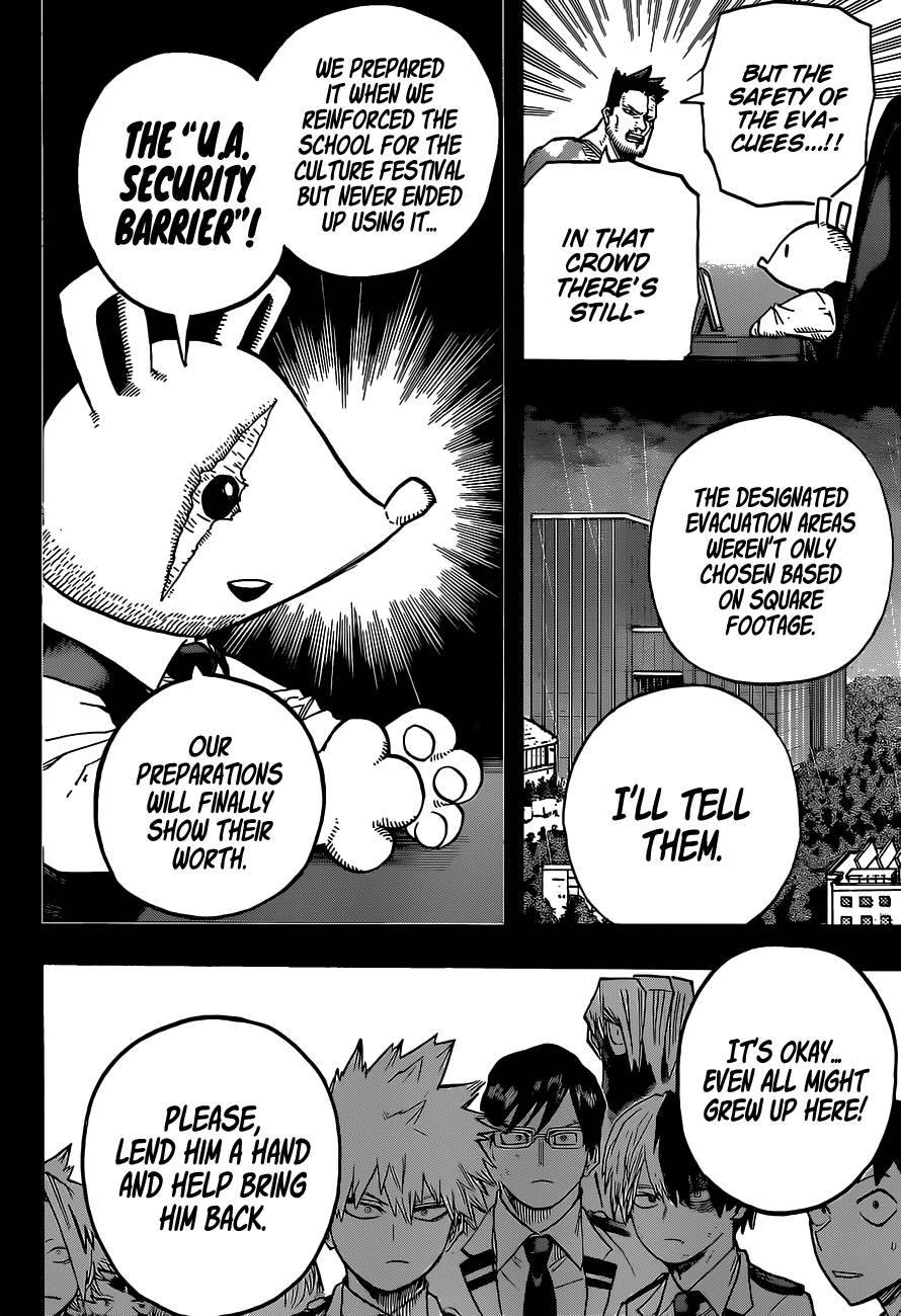 My Hero Academia, chapter 319