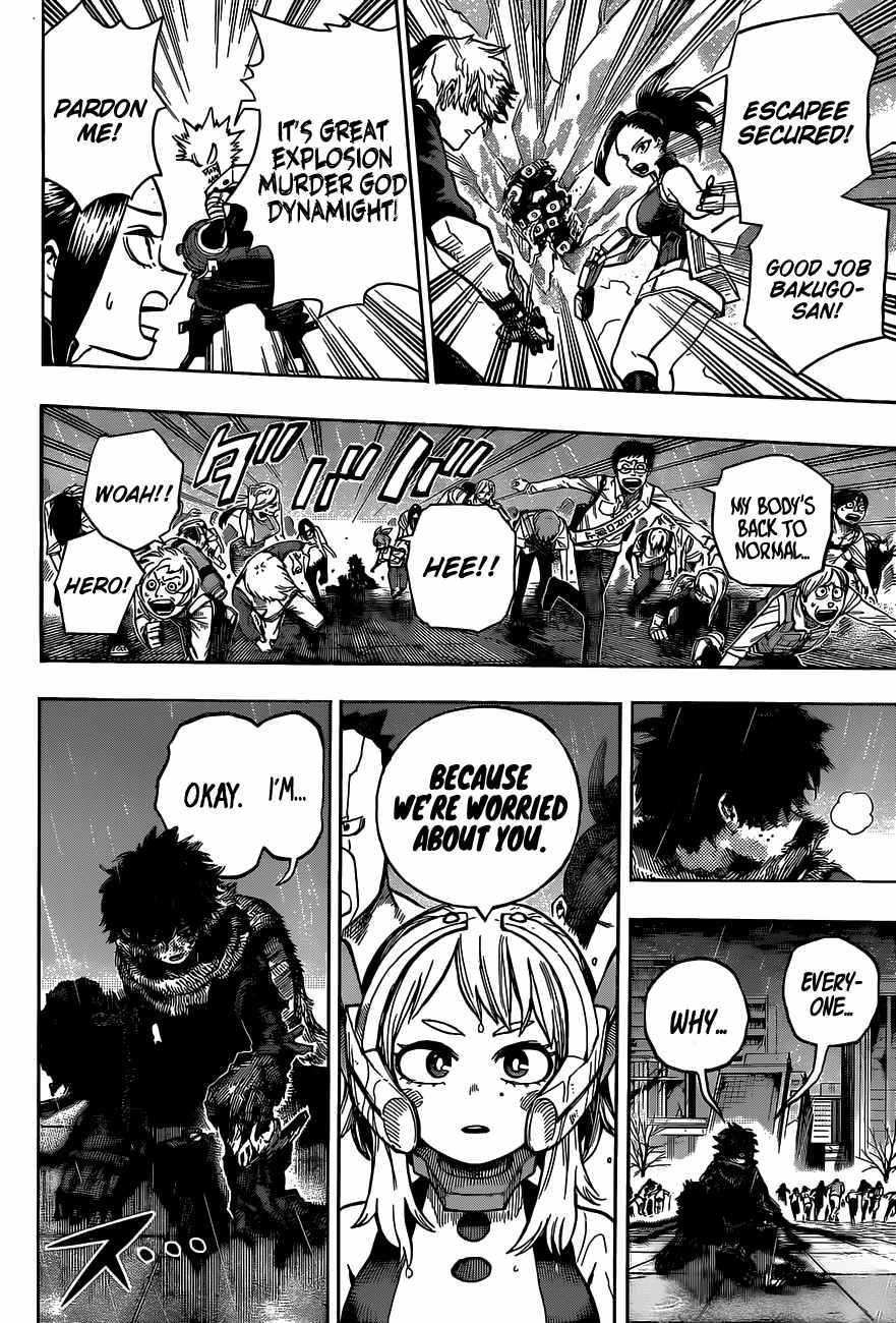 My Hero Academia, chapter 319