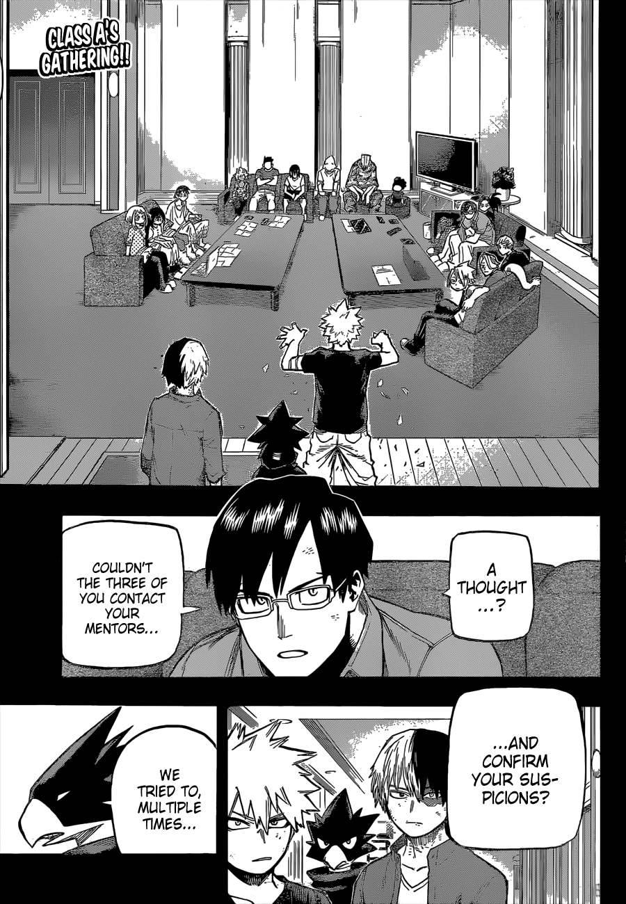 My Hero Academia, chapter 319