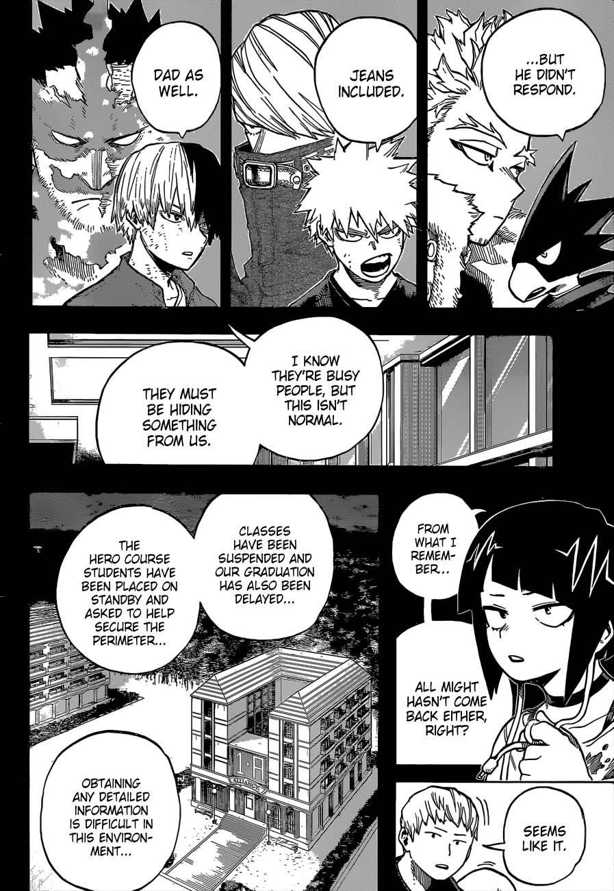 My Hero Academia, chapter 319