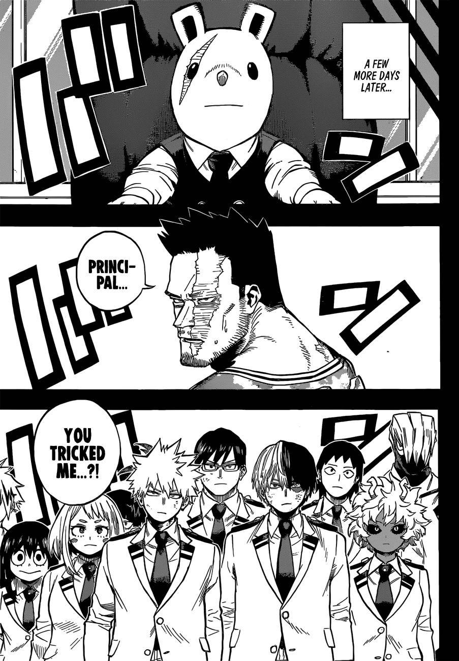 My Hero Academia, chapter 319