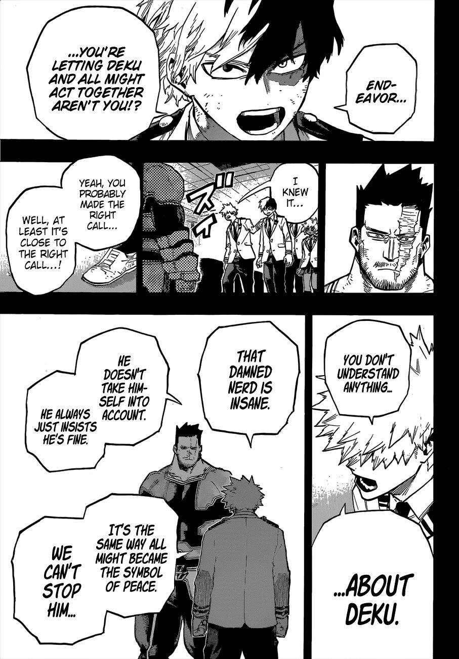 My Hero Academia, chapter 319